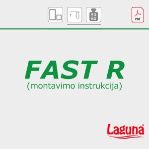 FAST R montavimo instrukcija