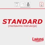 STANDARD montavimo instrukcija