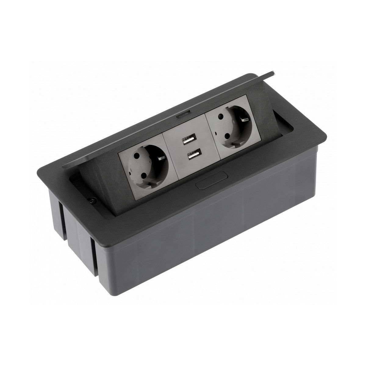 soft kom blokas juodas