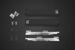 AXIS PRO labai aukštas stalčių šonų komplektas „D“, juodas - Image 2